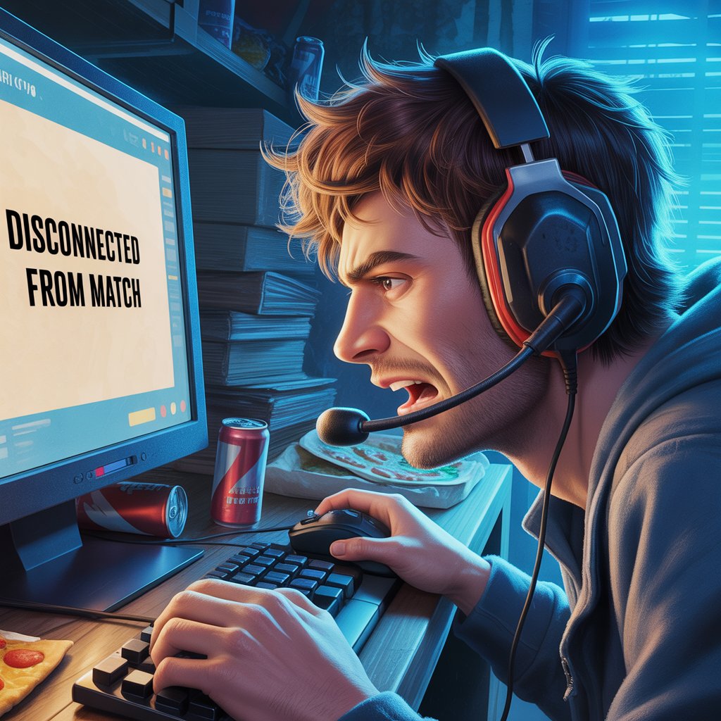 What happens if I get disconnected during a match?