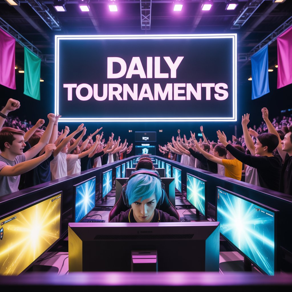 Are there daily tournaments available?