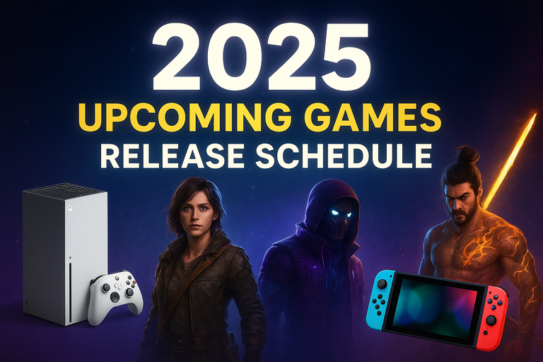 2025 Upcoming Games Release Schedule These are the games releasing in 2025 on Xbox Series X|S, PS5, 