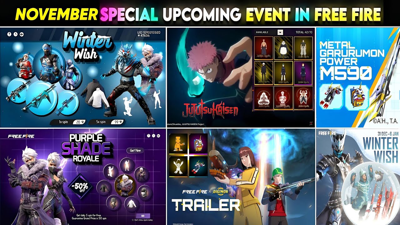 🔥 Free Fire × Jujutsu Kaisen — Naya Collab Confirm!